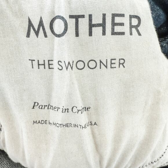 Mother Jeans Womens Sz 27 The Swooner High Rise Distressed Skinny Casual Street - Picture 8 of 8